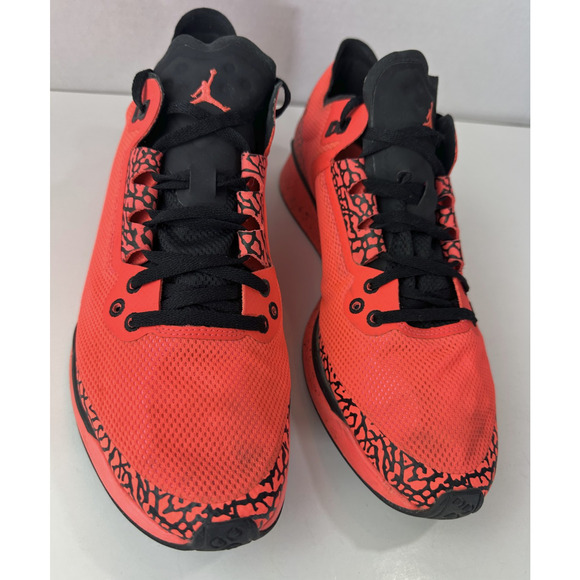 Jordan 88 Racer Toro Men's 11.5 Infrared Red Running Sneakers AV1200-600 Shoes - Picture 9 of 16